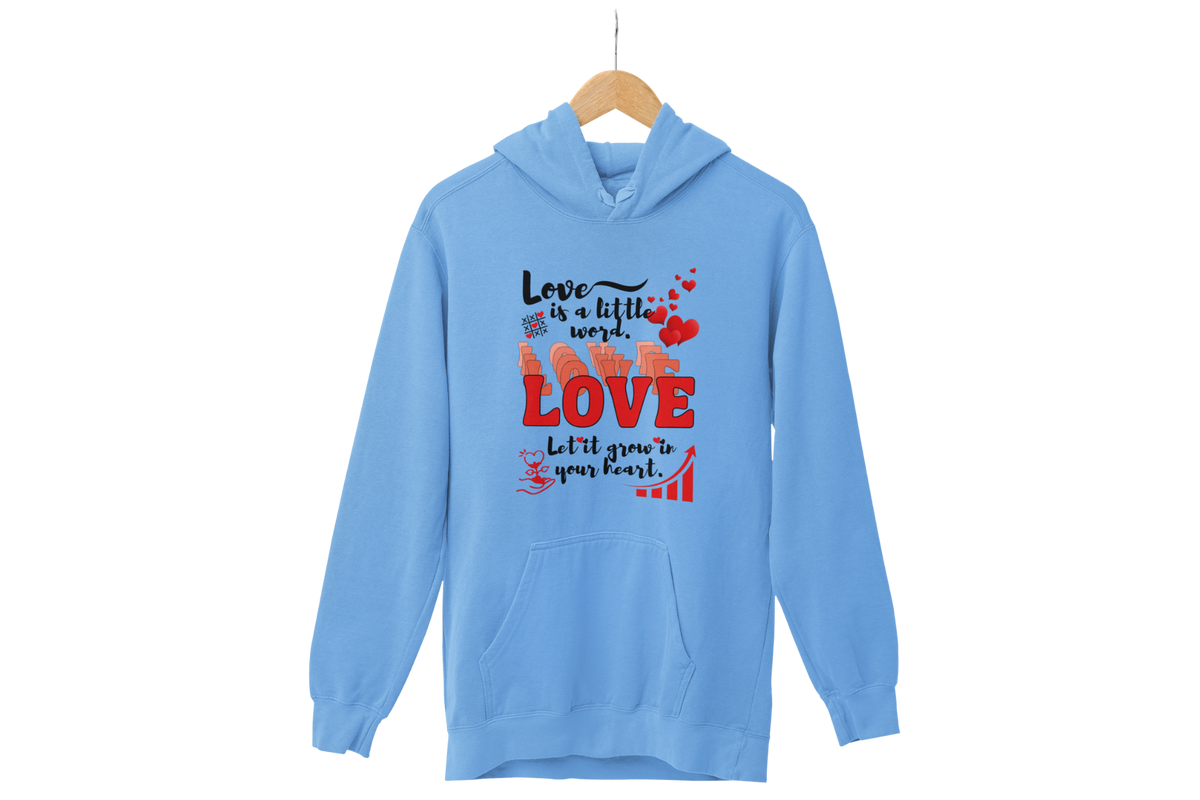 "LOVE IS A LITTLE WORD" SIGNATURE CUSTOM DESIGN