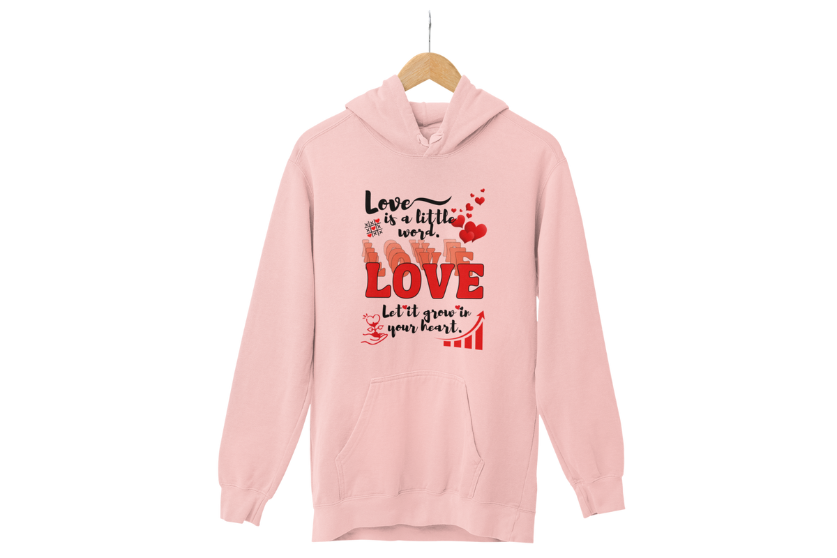 "LOVE IS A LITTLE WORD" SIGNATURE CUSTOM DESIGN
