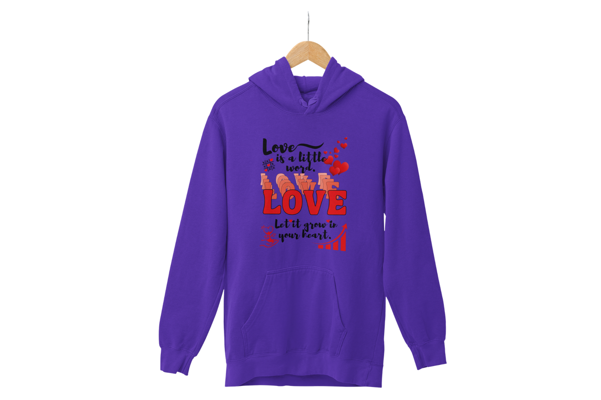 "LOVE IS A LITTLE WORD" SIGNATURE CUSTOM DESIGN