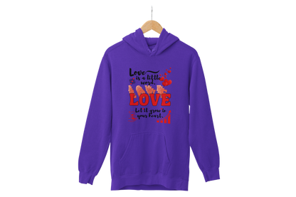 "LOVE IS A LITTLE WORD" SIGNATURE CUSTOM DESIGN