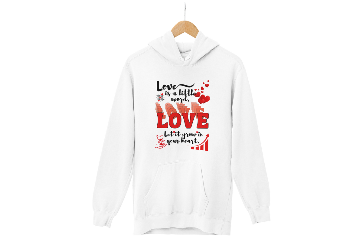 "LOVE IS A LITTLE WORD" SIGNATURE CUSTOM DESIGN