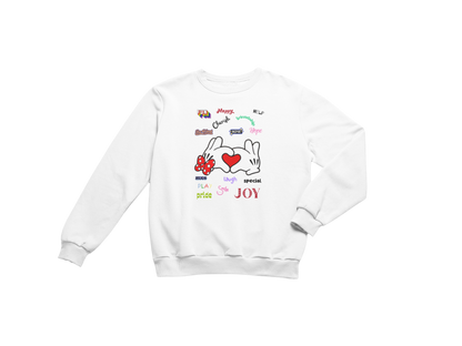 MICKEY & MINNIE'S HEART IN YOUR HAND CUSTOM GRAPHIC DESIGN