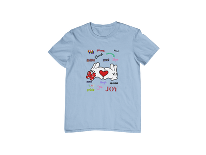MICKEY & MINNIE'S HEART IN YOUR HAND CUSTOM GRAPHIC DESIGN