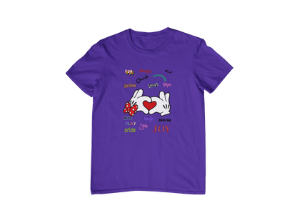 MICKEY & MINNIE'S HEART IN YOUR HAND CUSTOM GRAPHIC DESIGN