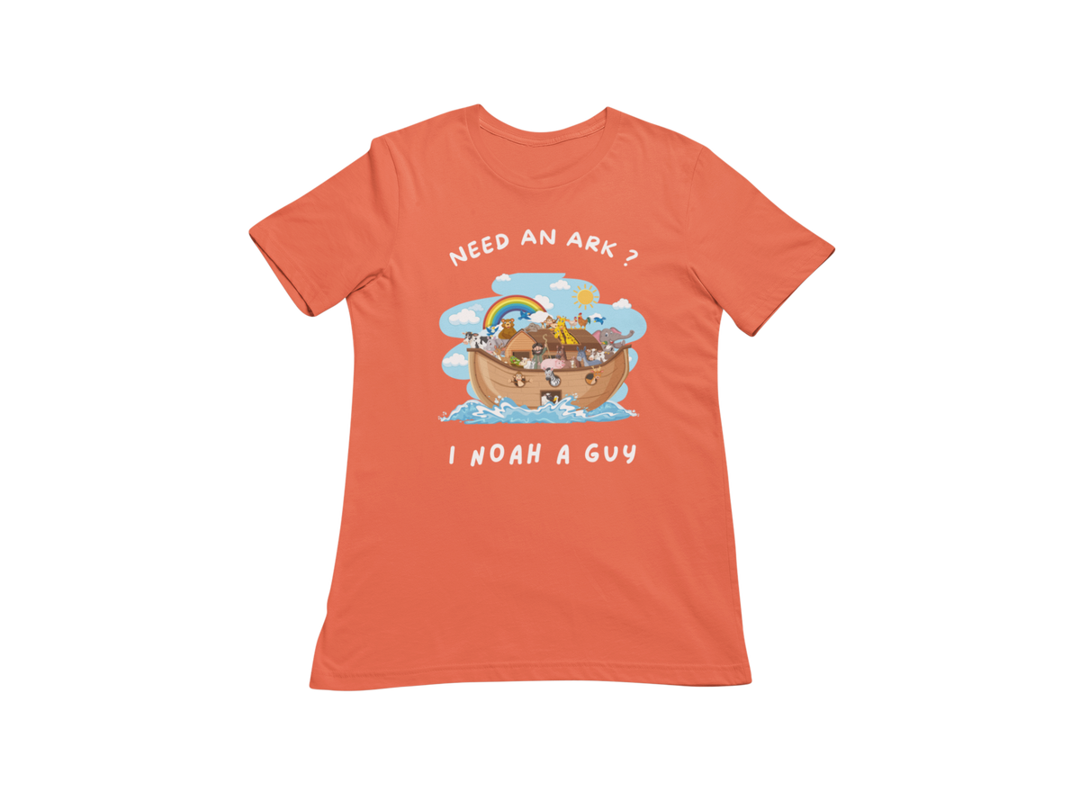 "NEED AN ARK? I NOAH A GUY" CUSTOM GRAPHIC T-SHIRT