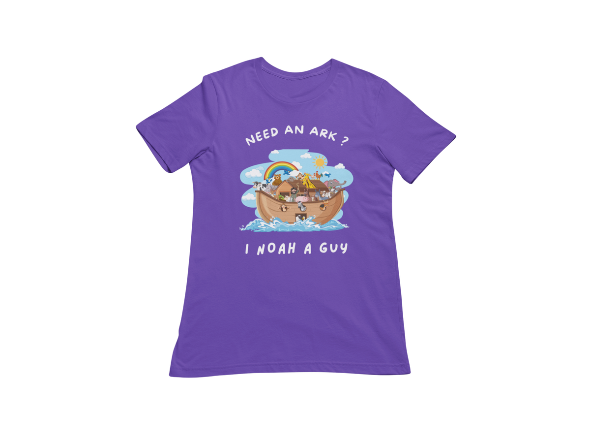 "NEED AN ARK? I NOAH A GUY" CUSTOM GRAPHIC T-SHIRT