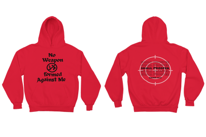 "NO WEAPON WILL PROSPER" SIGNATURE CUSTOM DESIGN (BLACK PRINT)