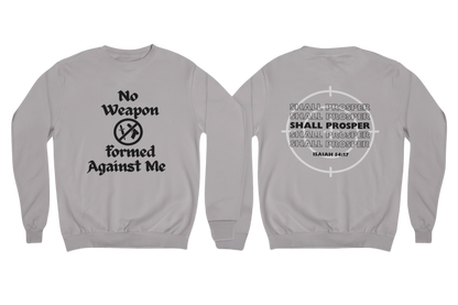 "NO WEAPON WILL PROSPER" SIGNATURE CUSTOM DESIGN (BLACK PRINT)