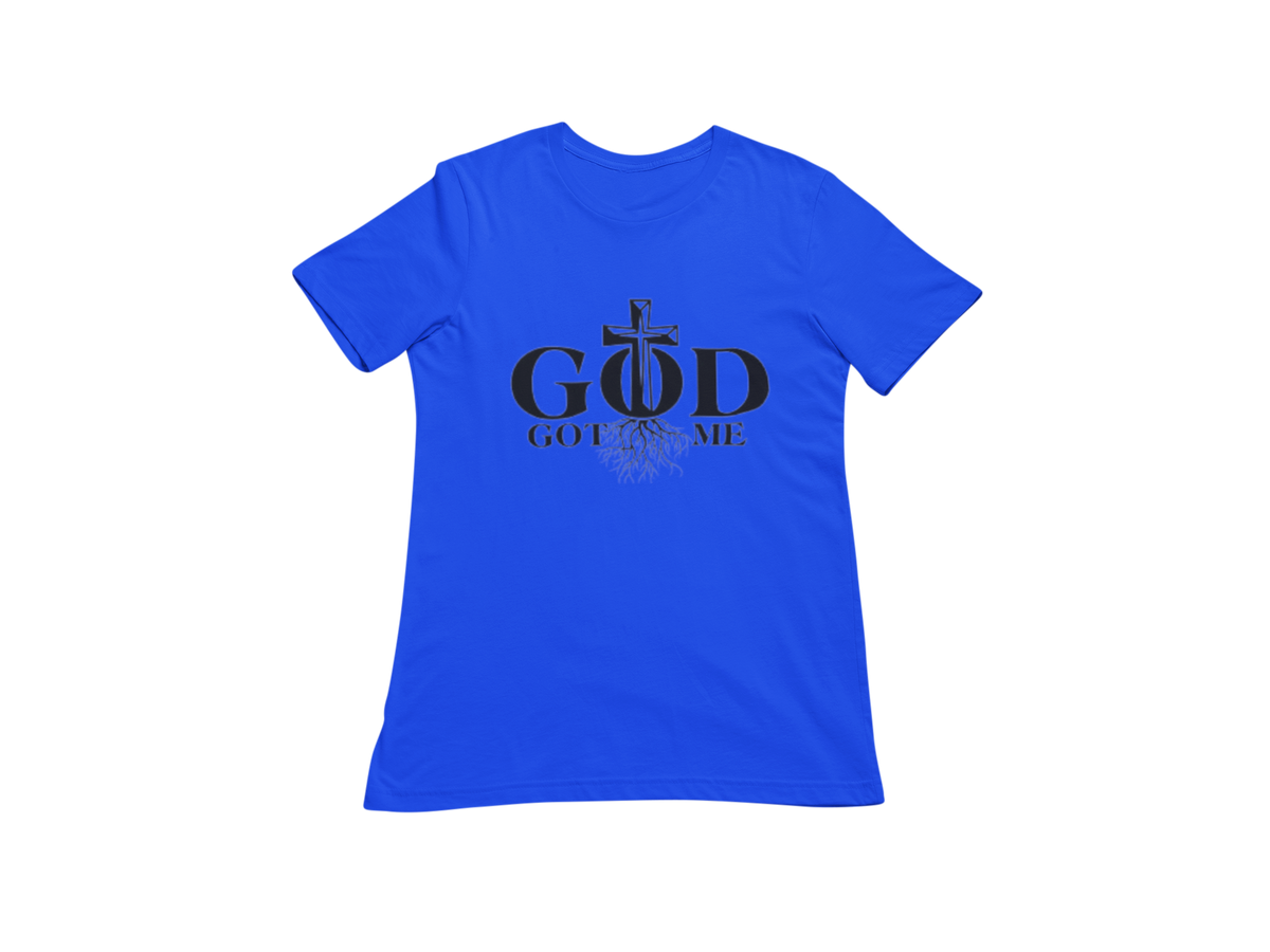 "GOD GOT ME" GRAPHIC PRINT T-SHIRT