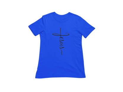 "JESUS CROSS" GRAPHIC PRINT
