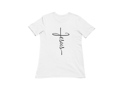 "JESUS CROSS" GRAPHIC PRINT