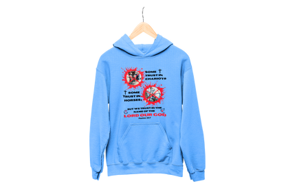 "HORSES & CHARIOTS"  SIGNATURE CUSTOM HOODIE