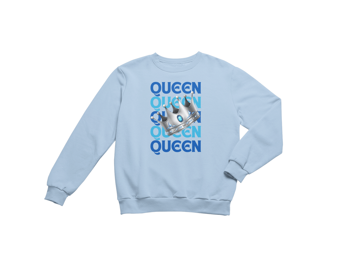 "QUEEN BLUE CROWN" CUSTOM SIGNATURE DESIGN