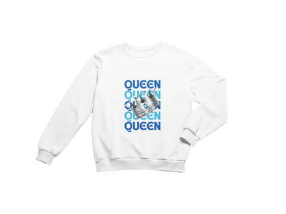 "QUEEN BLUE CROWN" CUSTOM SIGNATURE DESIGN