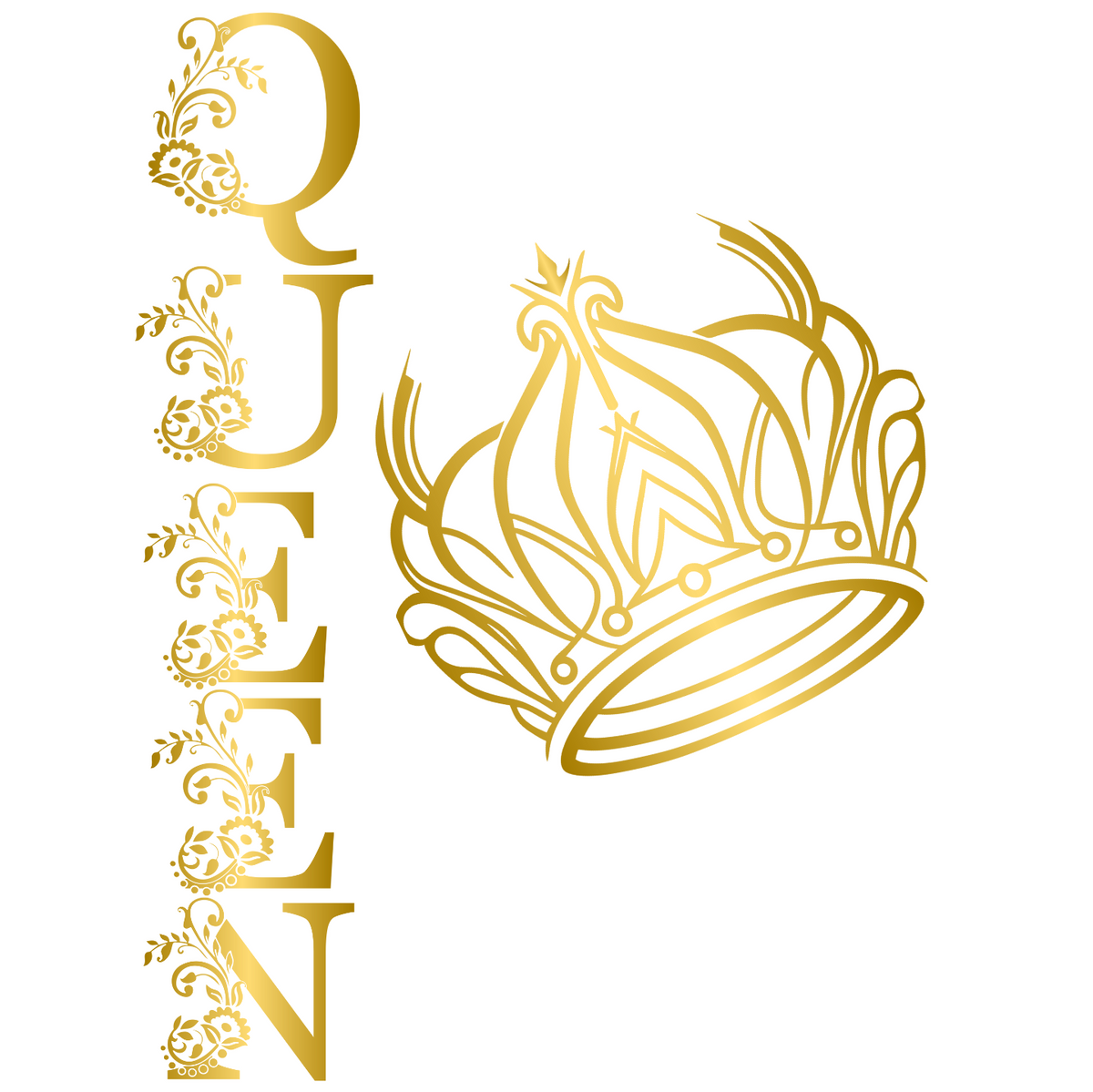 "GOLDEN QUEEN " CUSTOM SIGNATURE DESIGN