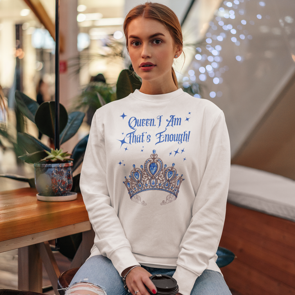 "QUEEN, I AM THAT'S ENOUGH" CUSTOM SIGNATURE DESIGN