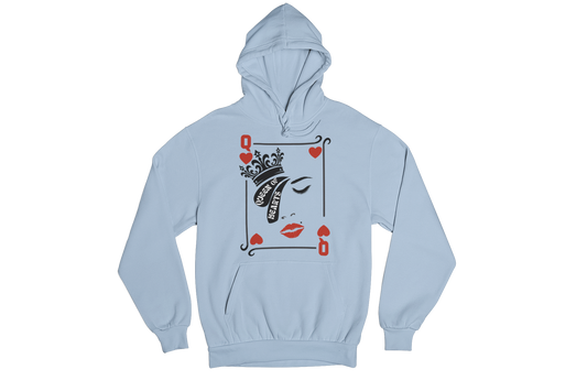 "QUEEN OF HEARTS" CUSTOM SIGNATURE HOODIE