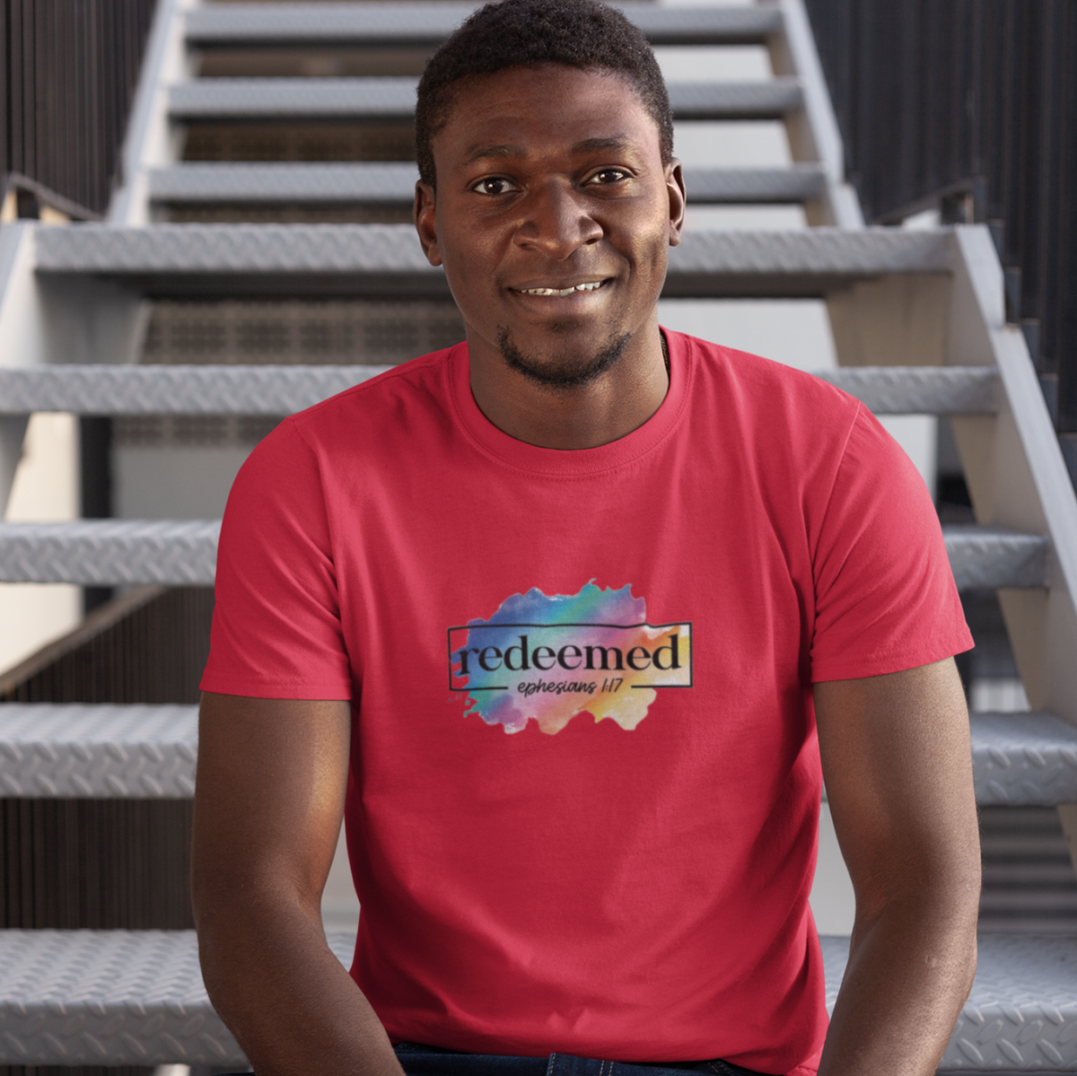 "REDEEMED - EPHESIANS 1:17" GRAPHIC PRINT