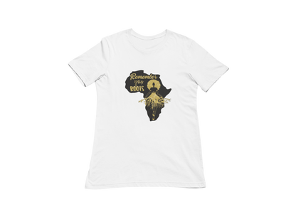 "REMEMBER YOUR ROOTS - AFRICIAN PRIDE" GRAPHIC PRINT