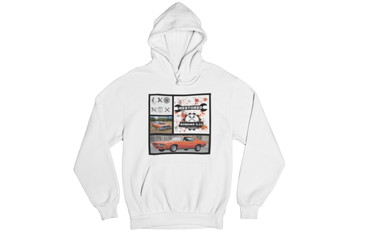 "RESTORED - ROMANS 5:10" CUSTOM GRAPHIC HOODIE