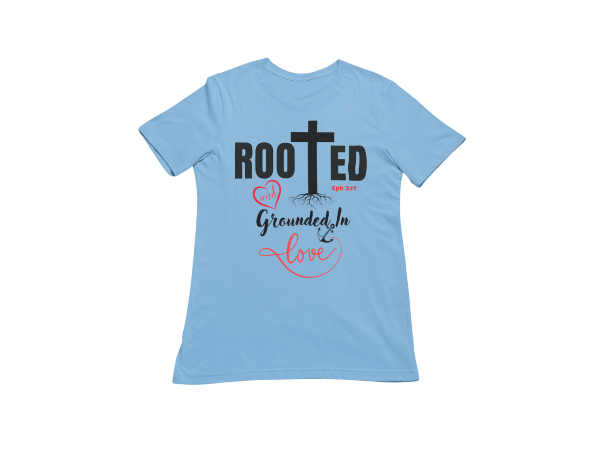 "ROOTED AND GROUNDED IN LOVE" SIGNATURE CUSTOM DESIGN