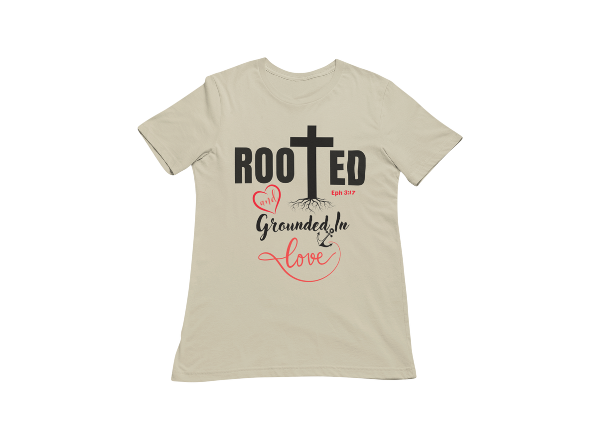 "ROOTED AND GROUNDED IN LOVE" SIGNATURE CUSTOM DESIGN