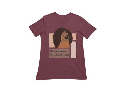 "SHE IS MORE PRECIOUS THAN RUBIES - PROV. 31:10" CUSTOM SIGNATURE DESIGN