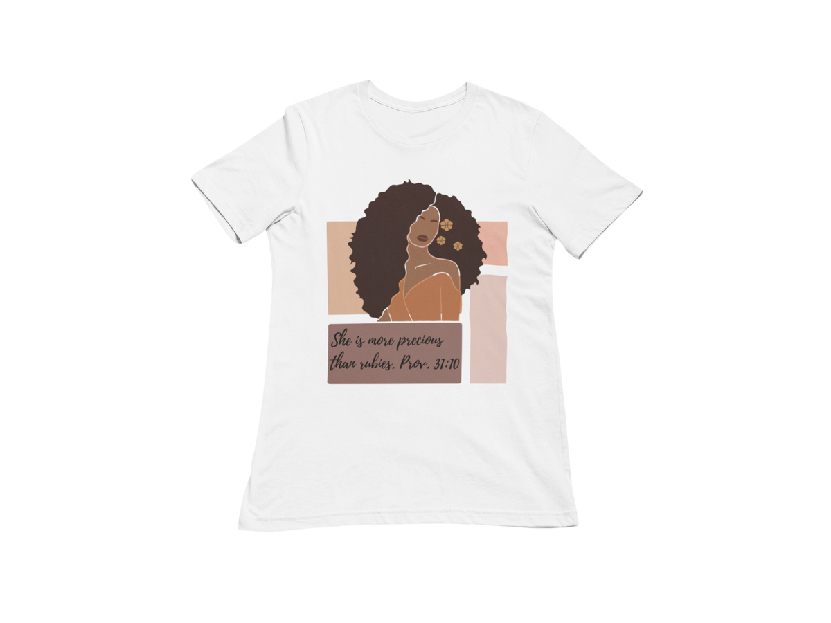 "SHE IS MORE PRECIOUS THAN RUBIES - PROV. 31:10" CUSTOM SIGNATURE DESIGN