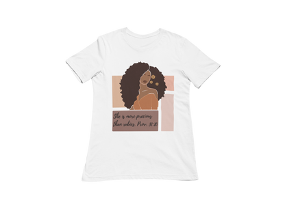 "SHE IS MORE PRECIOUS THAN RUBIES - PROV. 31:10" CUSTOM SIGNATURE DESIGN