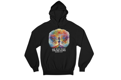 "SHE WAS MADE FOR HIS GLORY - ISAIAH 43:7" CUSTOM SIGNATURE DESIGN