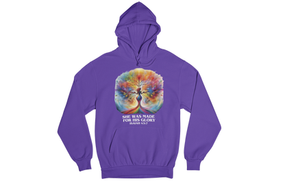 "SHE WAS MADE FOR HIS GLORY - ISAIAH 43:7" CUSTOM SIGNATURE DESIGN