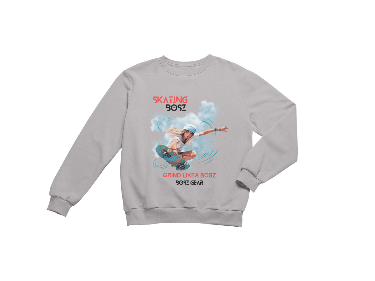 "SKATING BOSZ - GRIND LIKEA BOSZ" (GIRL 1) BOSZ GEAR