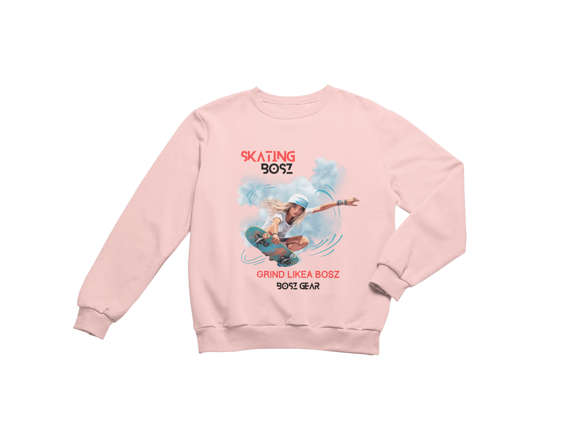 "SKATING BOSZ - GRIND LIKEA BOSZ" (GIRL 1) BOSZ GEAR