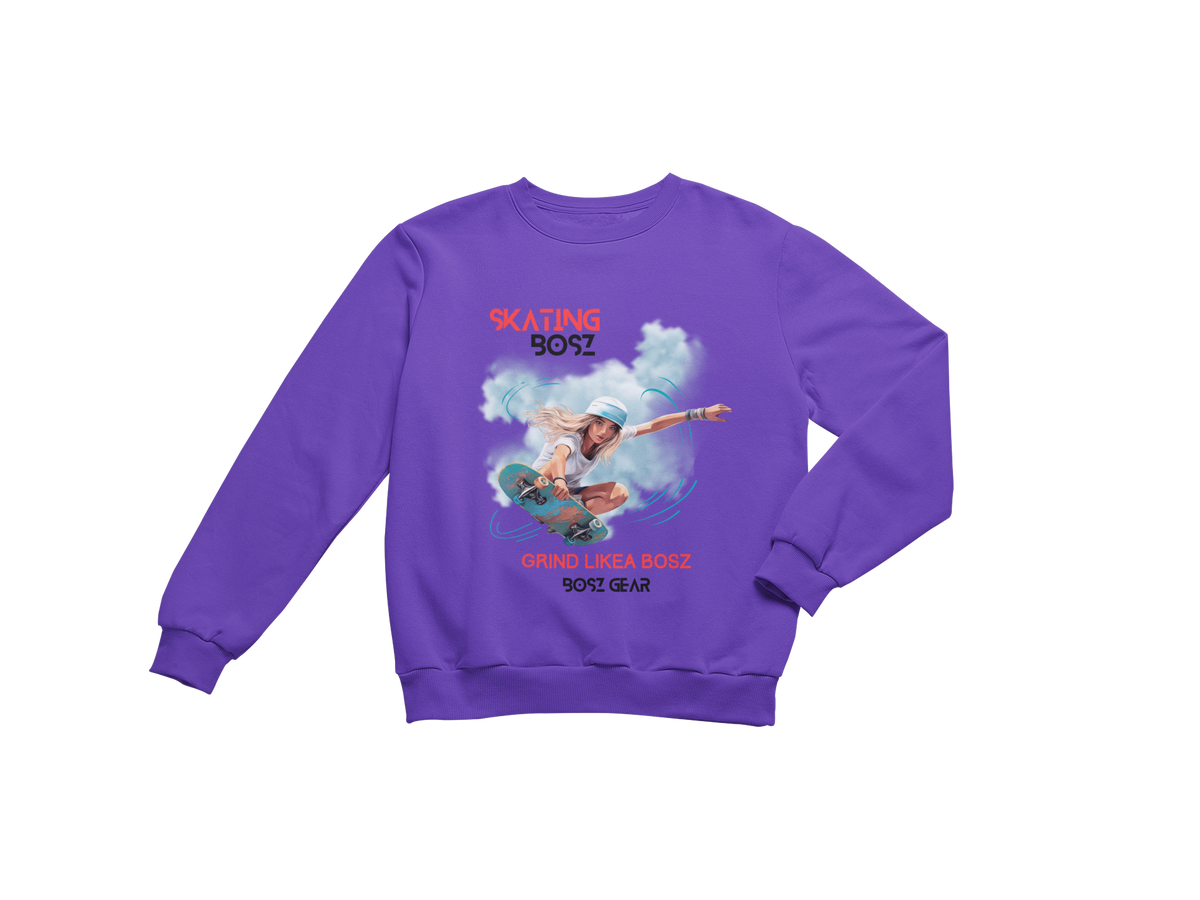 "SKATING BOSZ - GRIND LIKEA BOSZ" (GIRL 1) BOSZ GEAR