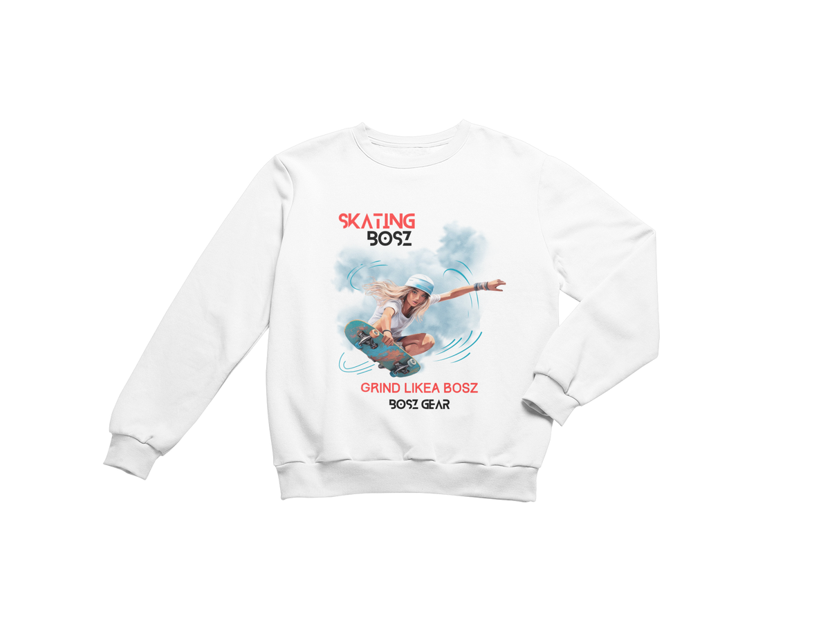 "SKATING BOSZ - GRIND LIKEA BOSZ" (GIRL 1) BOSZ GEAR