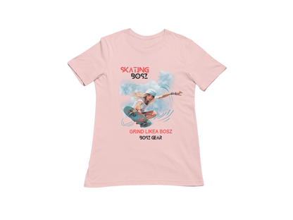 "SKATING BOSZ - GRIND LIKEA BOSZ" (GIRL 1) BOSZ GEAR