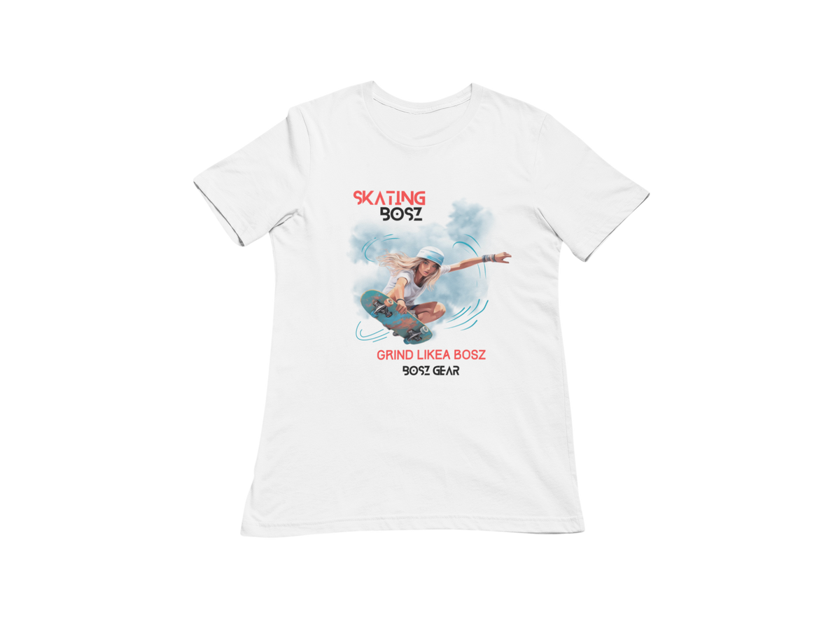 "SKATING BOSZ - GRIND LIKEA BOSZ" (GIRL 1) BOSZ GEAR