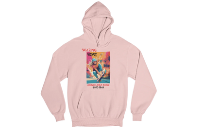"SKATING BOSZ - GRIND LIKEA BOSZ" (GIRL 2) BOSZ GEAR HOODIE