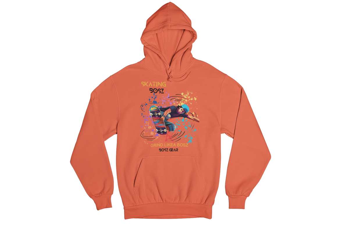 "SKATING BOSZ - GRIND LIKEA BOSZ" (DUDE 1) BOSZ GEAR