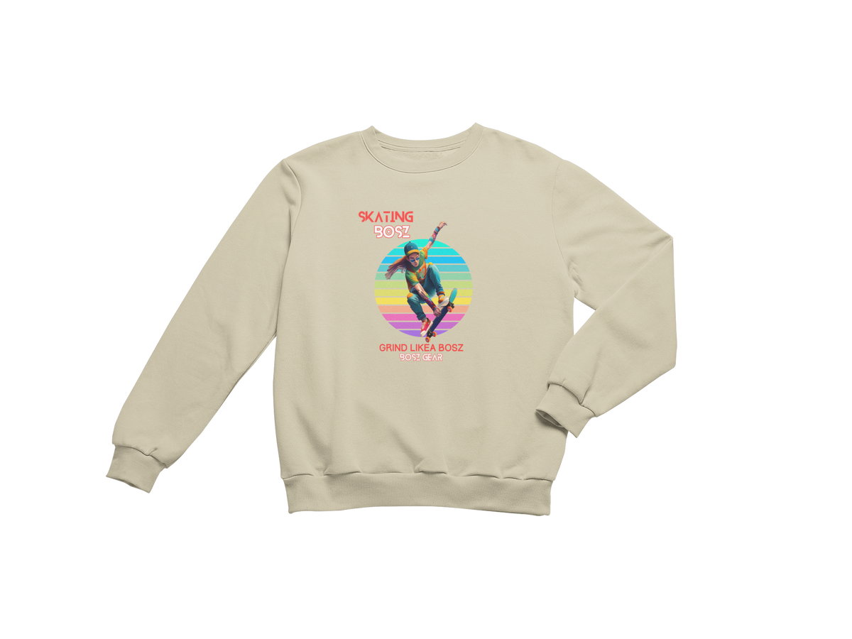 "SKATING BOSZ - GRIND LIKEA BOSZ" (DUDE 2) BOSZ GEAR