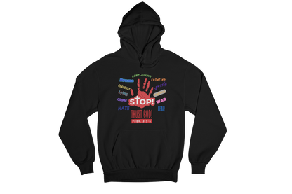 "STOP, TRUST GOD - PROV. 3:5-6"CUSTOM DESIGN GRAPHIC