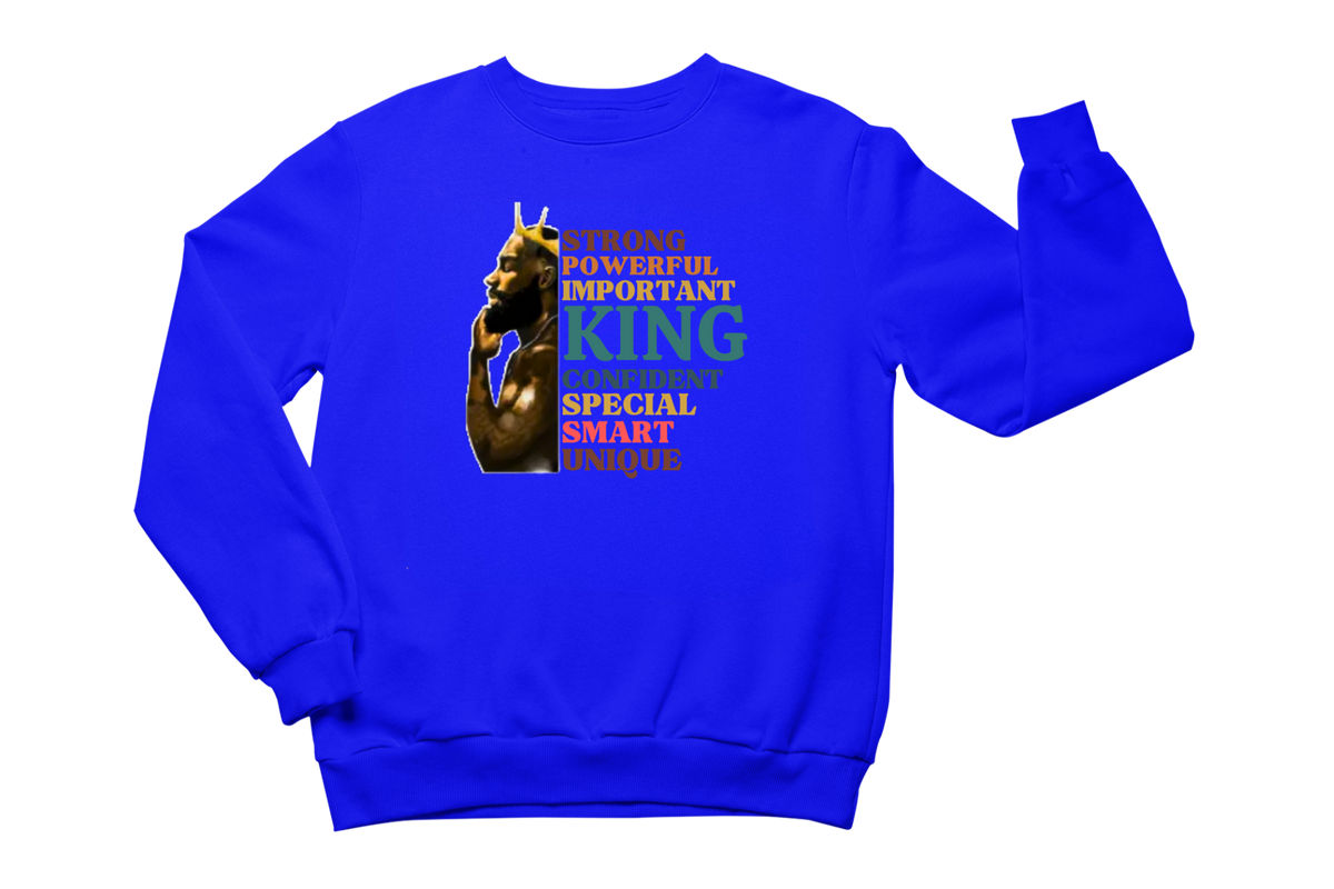"BLACK KING STRONG - UNIQUE" CUSTOM GRAPHIC DESIGN