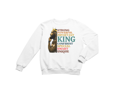 "BLACK KING STRONG - UNIQUE" CUSTOM GRAPHIC DESIGN