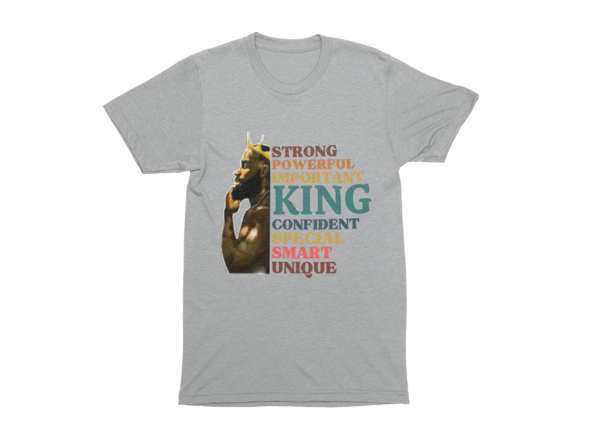 "BLACK KING STRONG - UNIQUE" CUSTOM GRAPHIC DESIGN