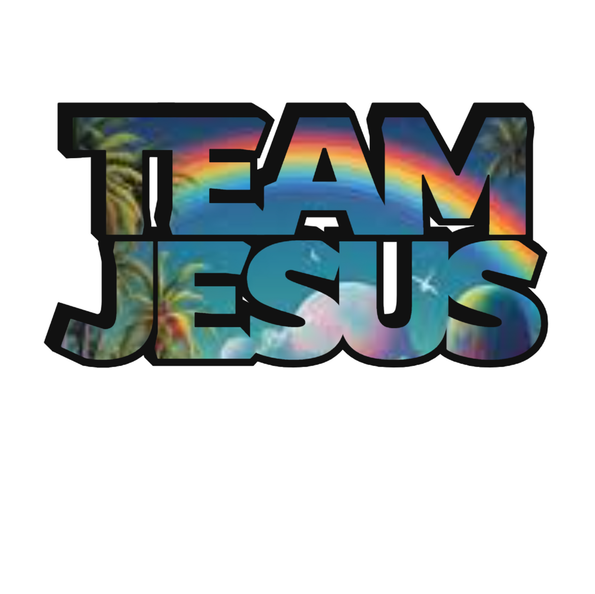 "TEAM JESUS 3D" SIGNATURE CUSTOM DESIGN