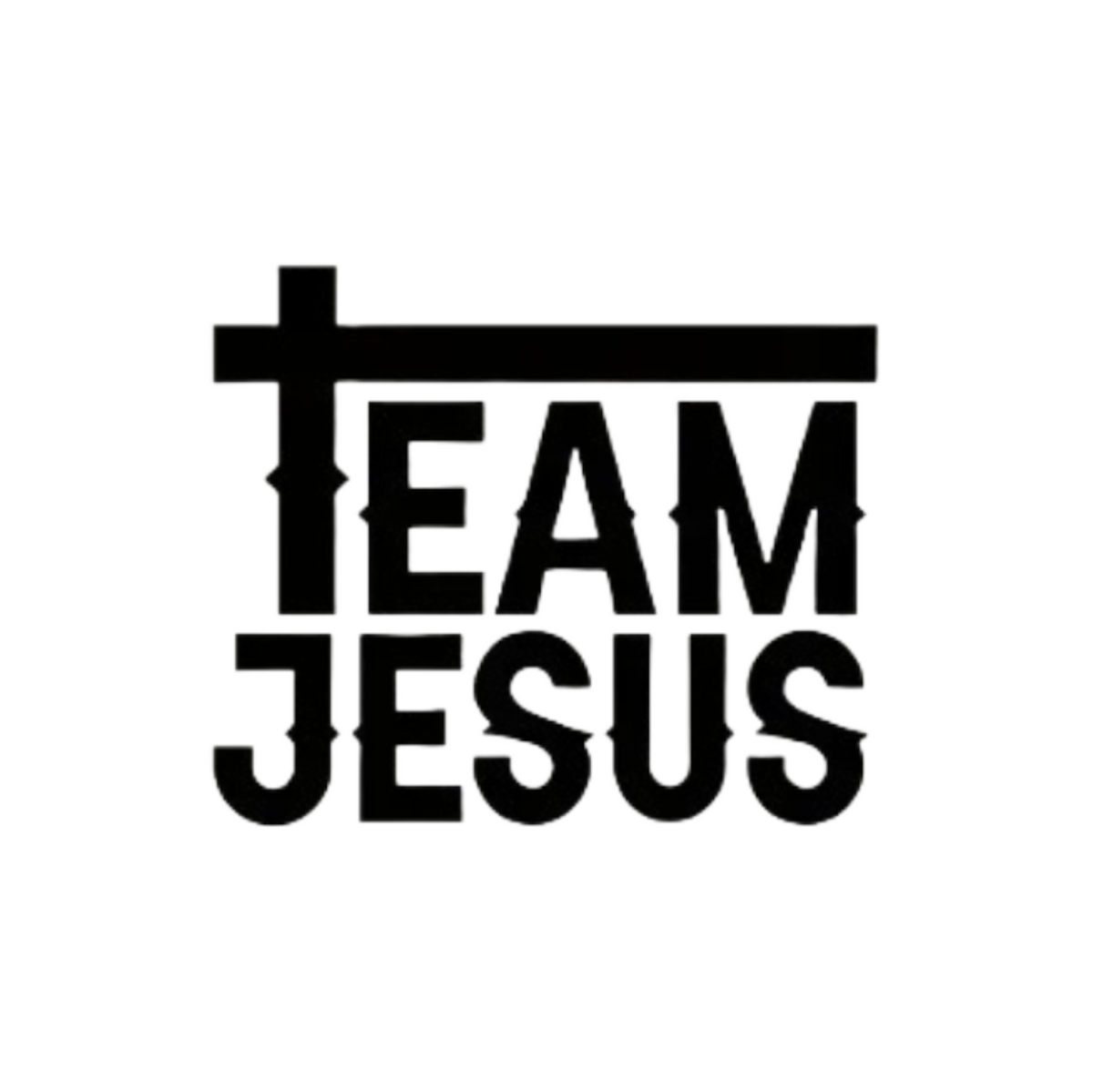 "TEAM JESUS" GRAPHIC PRINT (ORIGINAL SMALL PRINT)