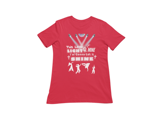 "THIS LITTLE LIGHT OF MINE" CUSTOM GRAPHIC T-SHIRT