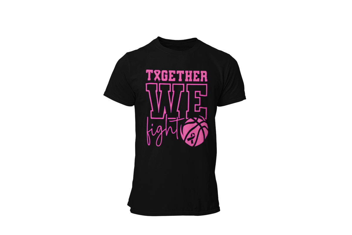 "TOGETHER WE FIGHT" - BREAST CANCER AWARENESS T-SHIRT
