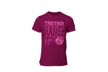 "TOGETHER WE FIGHT" - BREAST CANCER AWARENESS T-SHIRT