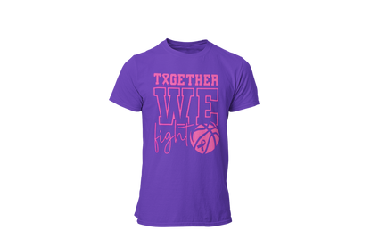 "TOGETHER WE FIGHT" - BREAST CANCER AWARENESS T-SHIRT